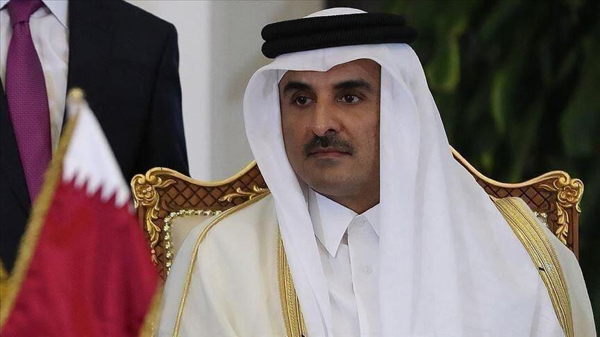 امیر قطر خواهان ارسال یاری های پزشکی فوری به ایران شد