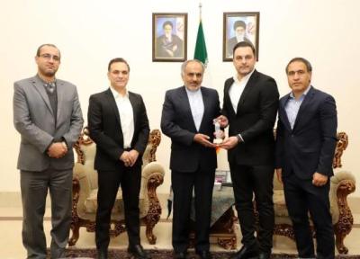 دیدار ماجدی، مهدوی کیا و محمدی با سفیر ایران در سفارت تاجیکستان