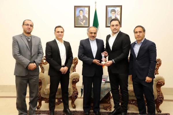 دیدار ماجدی، مهدوی کیا و محمدی با سفیر ایران در سفارت تاجیکستان