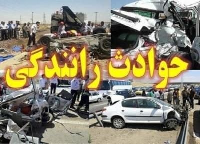 برخورد مرگبار خودرو ها در نوشهر