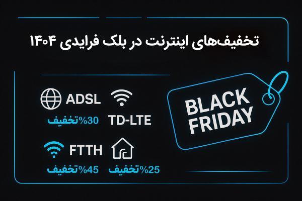 خرید اینترنت در بلک فرایدی 1404 ، نگاهی به جشنواره های تخفیفی شرکت های مختلف