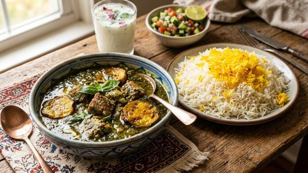 طرز تهیه خورشت ریحان با گوشت؛ خورشتی خوش عطر و خوشمزه